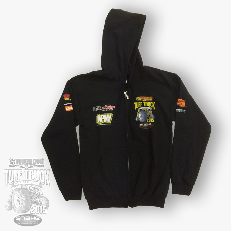 By Year :: 2015 Products :: Tuff Truck 2015 - Full Zip Hoodie